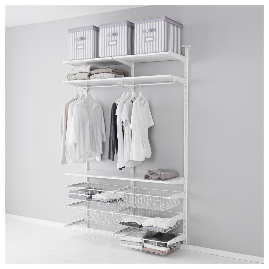 Икеа АЛЬГОТ система для хранения