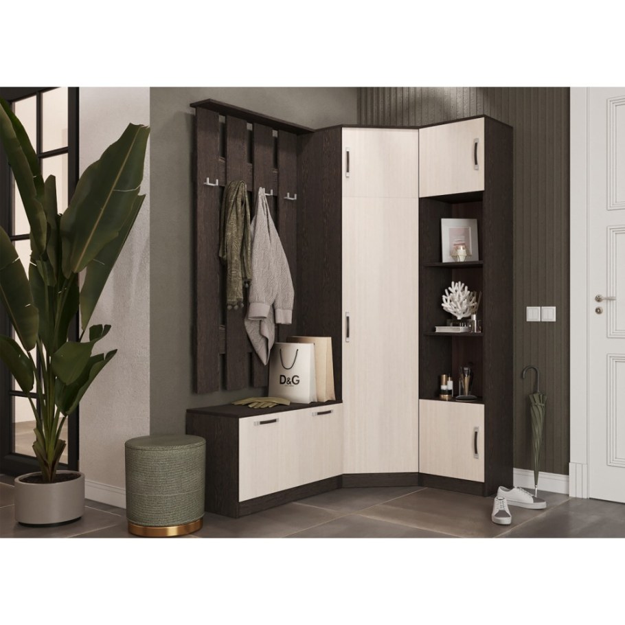 Шкаф угловой "Ронда" пршу 632.1