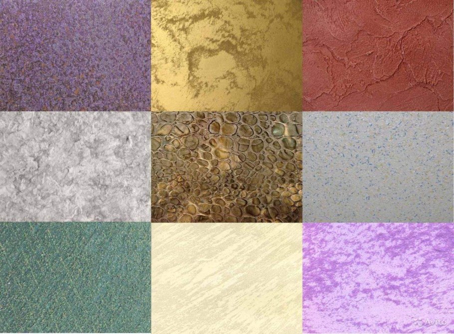 Декоративная штукатурка цвета