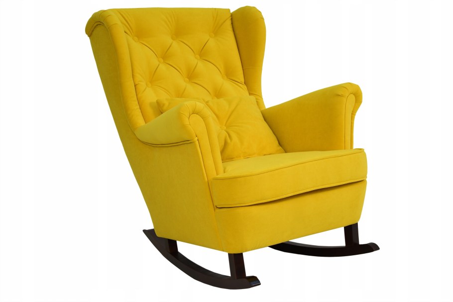 Стул горчичный велюр