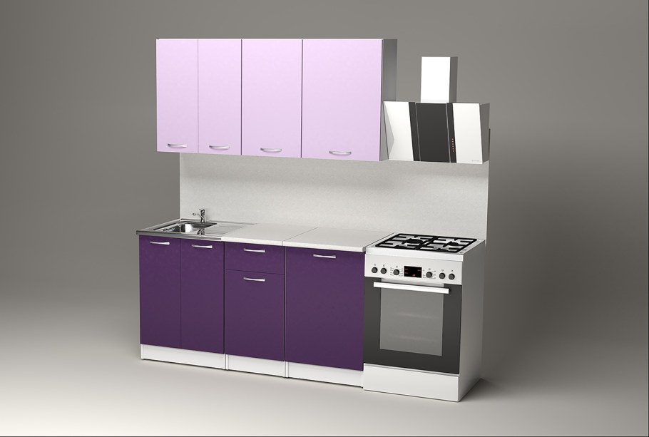 Кухонный гарнитур Ирис 2м