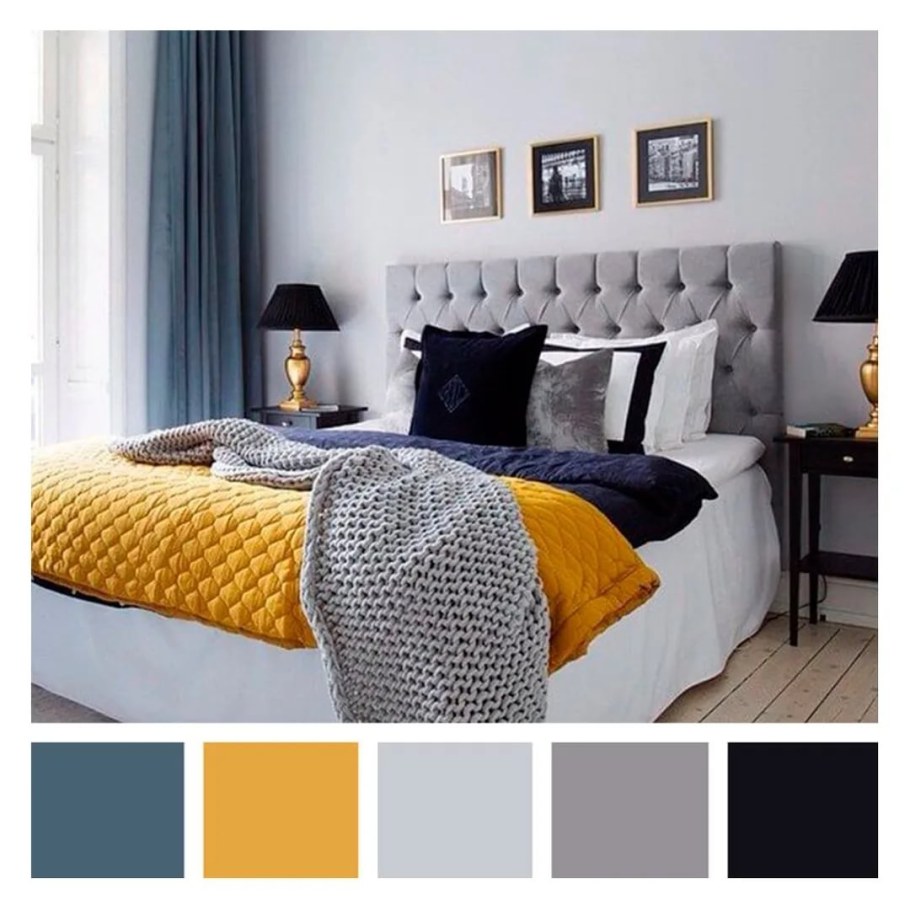 Цветовое сочинение в интерьере