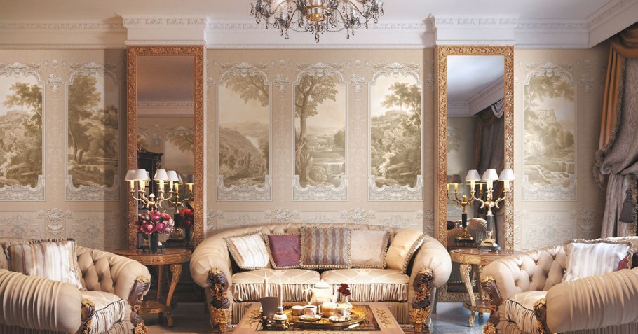 Фрески Affresco Empire aff743-Velure-426a