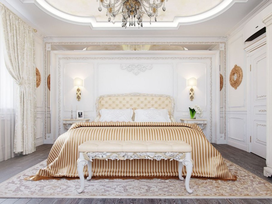 Спальня Венеция 1 в стиле Ампир