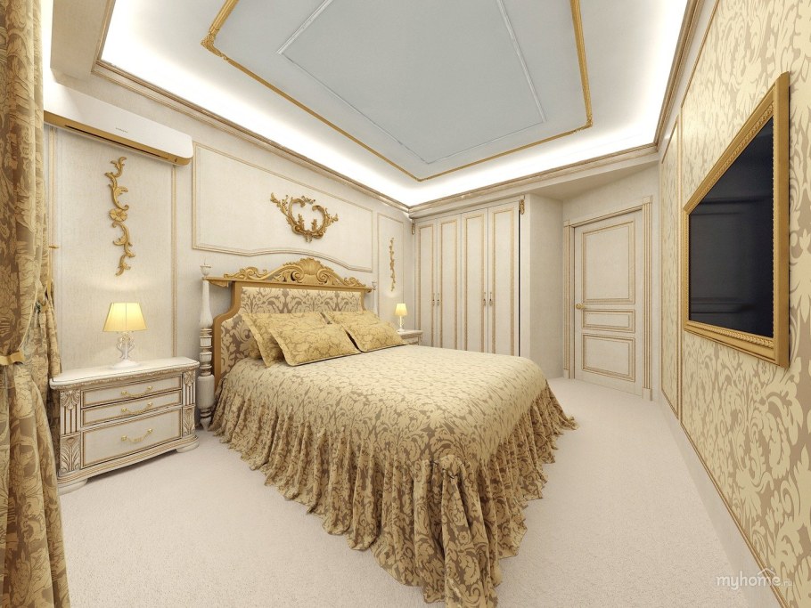 Спальня в стиле Ампир