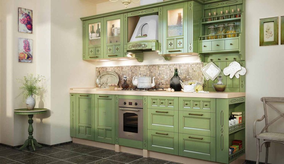 Кухня олива Прованс