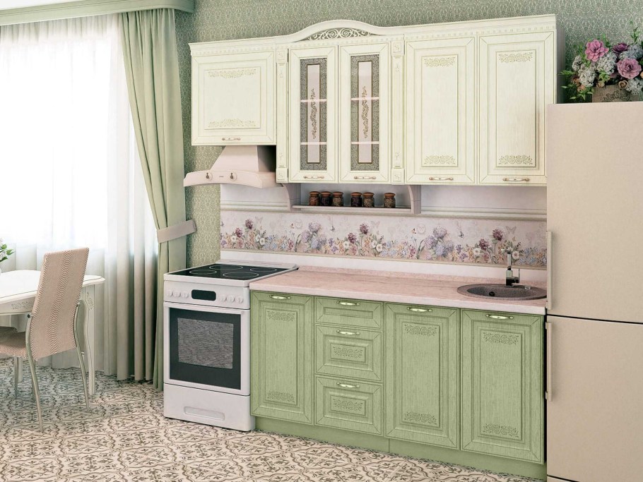 Кухня Оливия крем Витра
