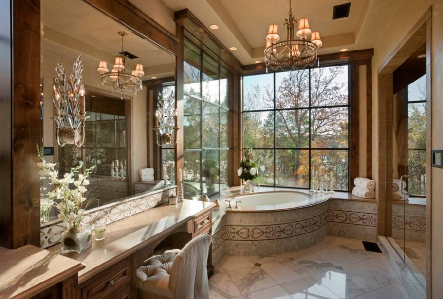 Шикарные Ванные комнаты