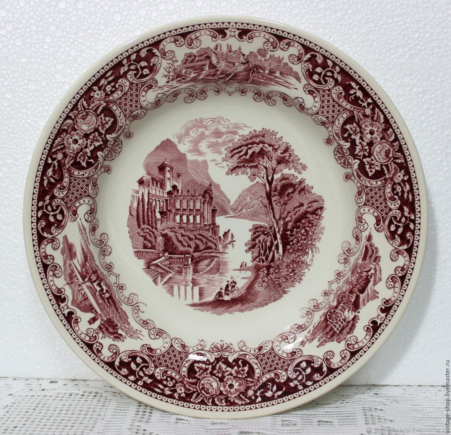 Churchill Staffordshire тарелки Винтаж