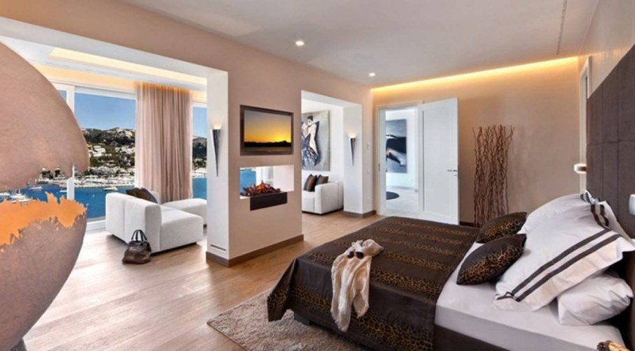 Большие спальные комнаты