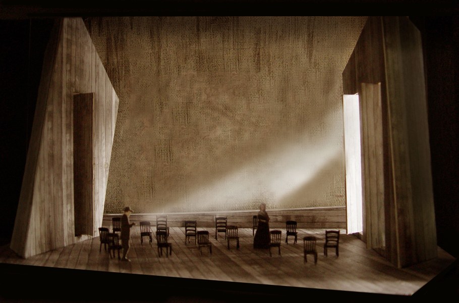 Эжен Каррьер театр Сценография