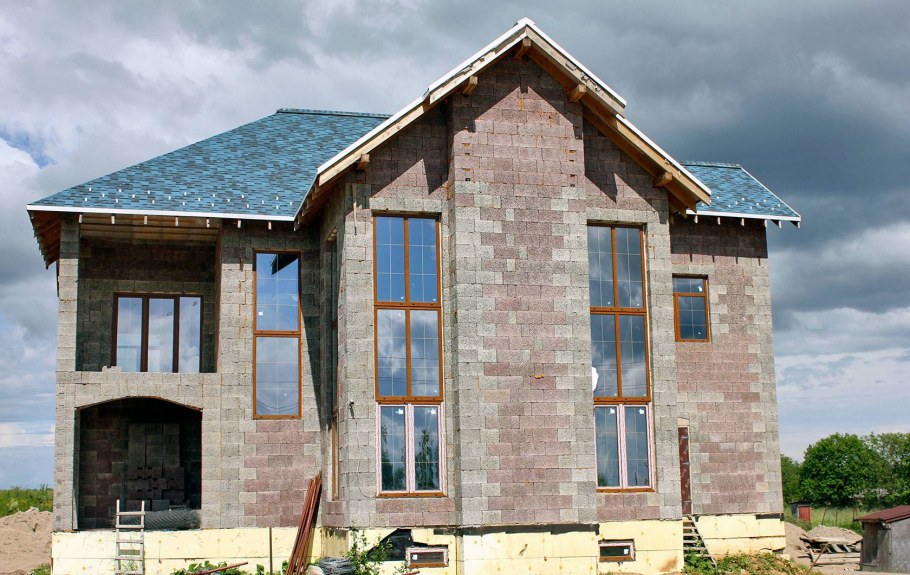 ЭКОДОМ из арболита