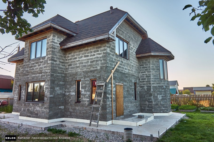 Дома из арболитовых блоков