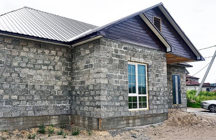 Дом из арболитовых блоков