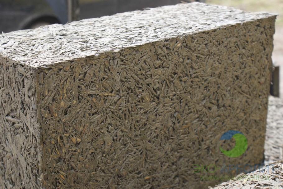 Блоки арболитовые 250х300х500