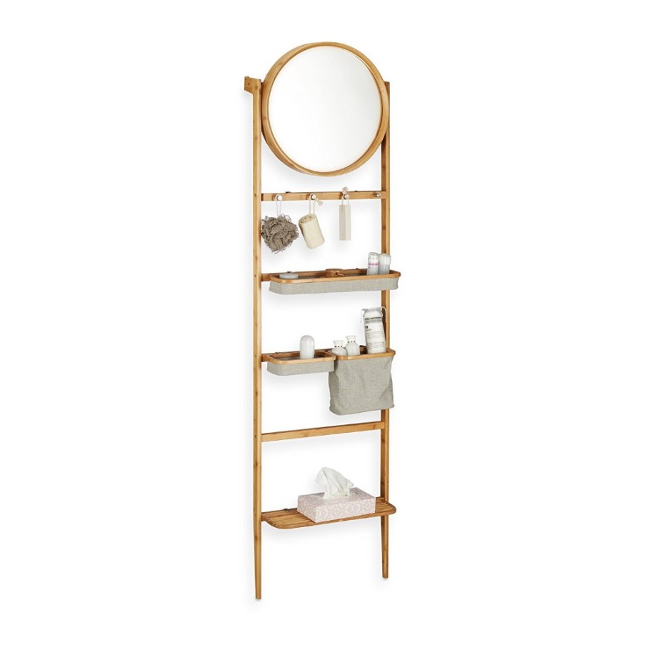 Лестница вешалка для полотенец в ванную