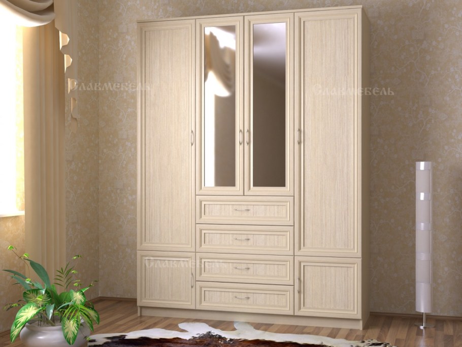 Шкаф с комодом в спальню