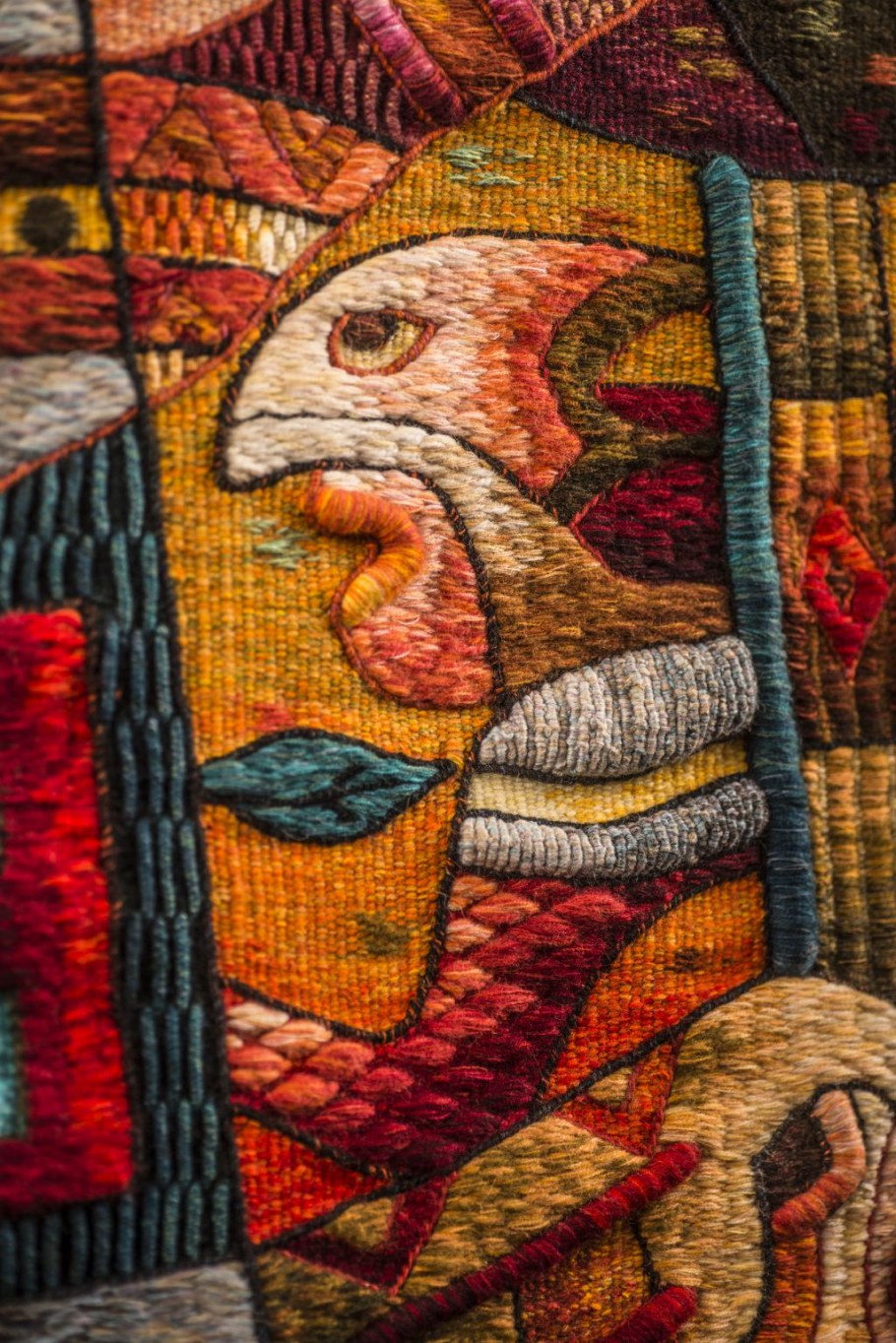 Ткачество гобелен