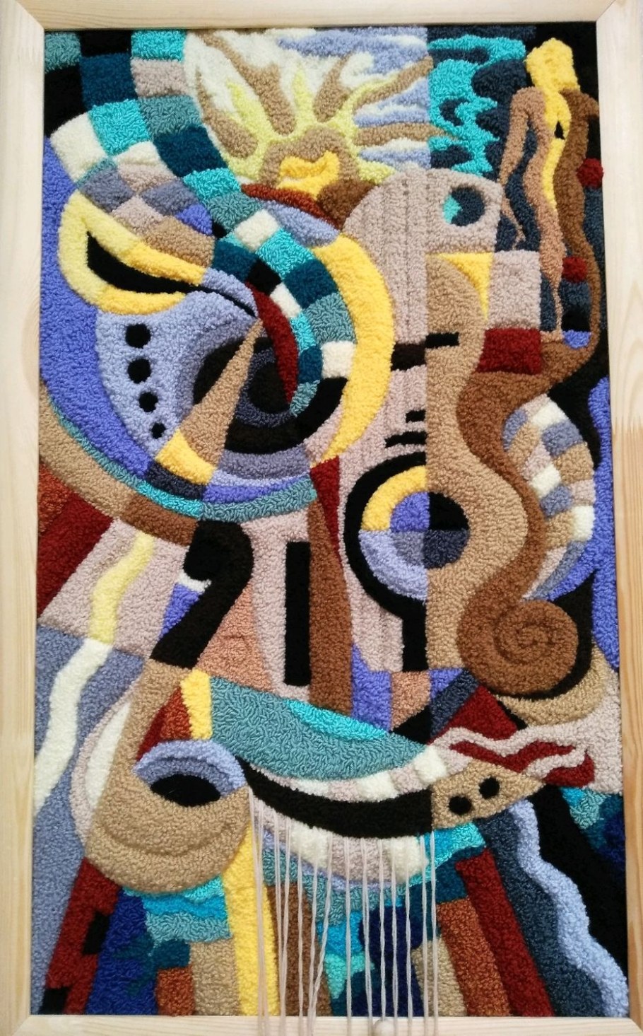 Юрий Овсепян объёмный гобелен мастер