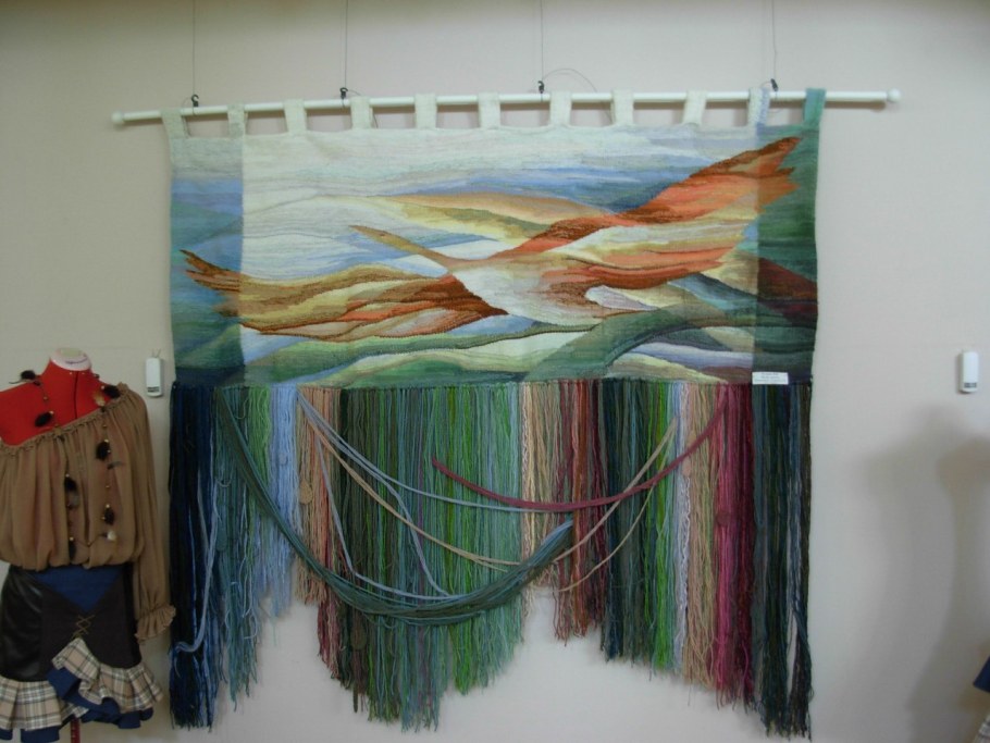 Современный гобелен ручной