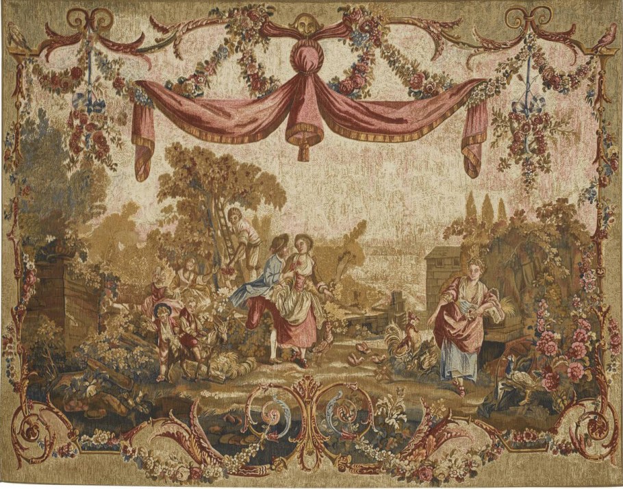 Французский гобелен Tapestry Tapisserie