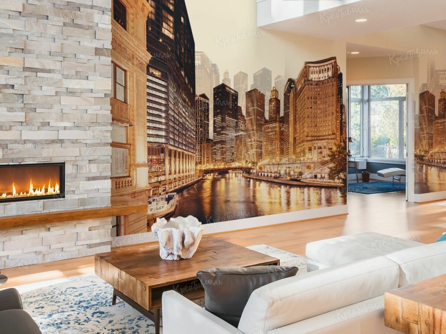 Виниловые обои Нью Йорк