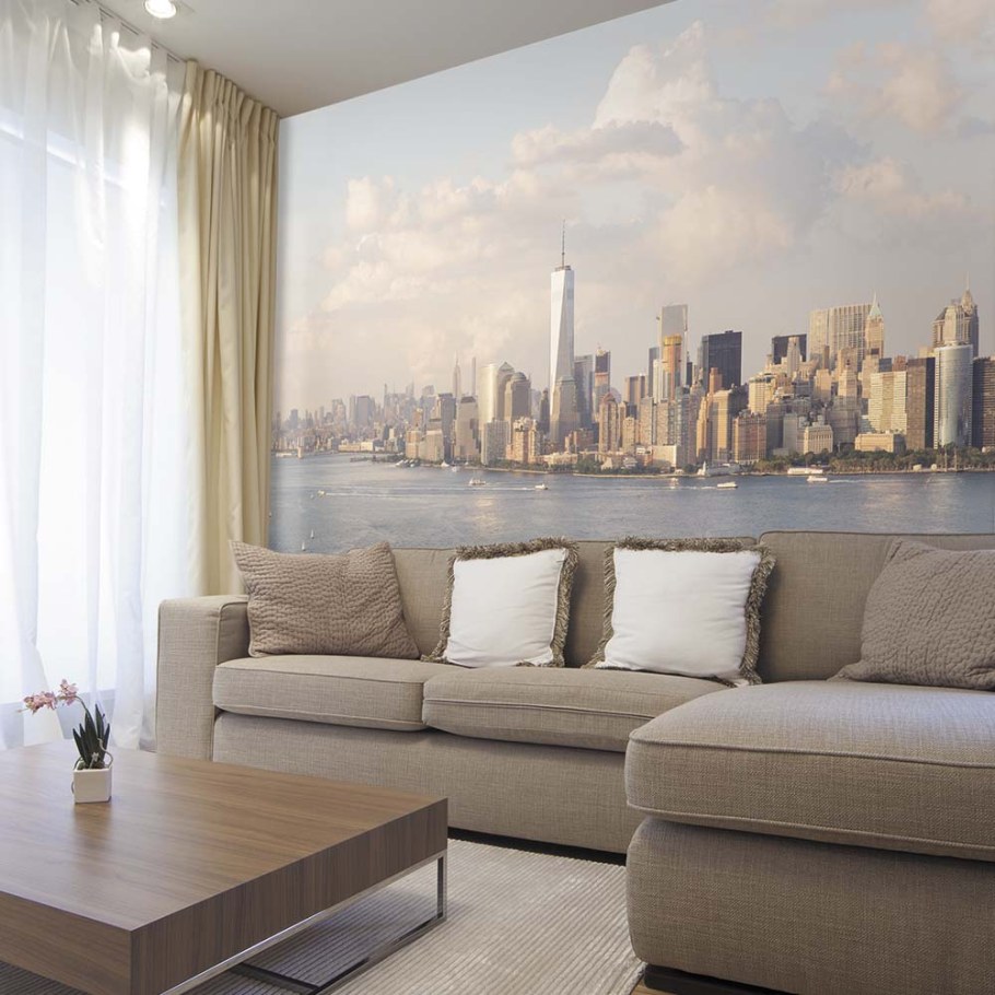 Фотообои в интерьере