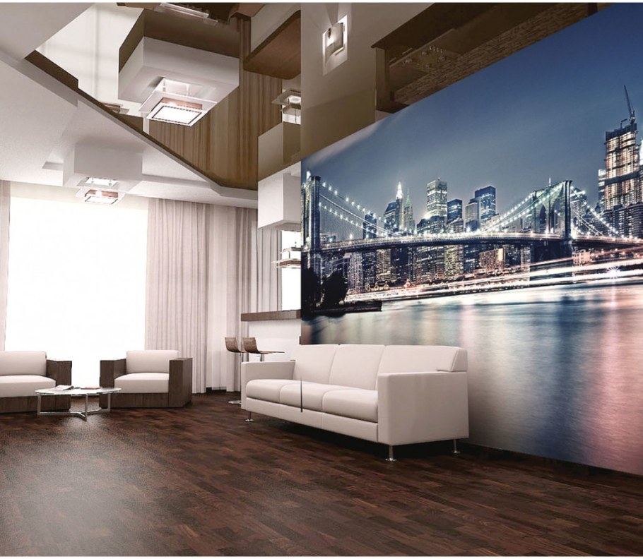 Фотообои в интерьере