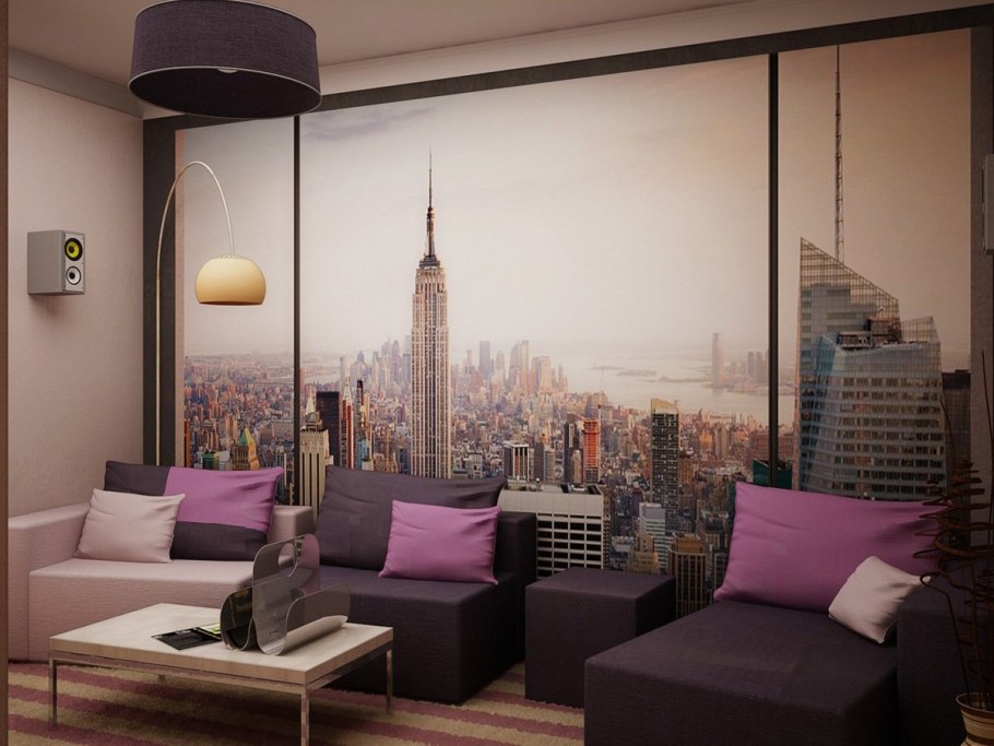 Фотообои в черно белом стиле