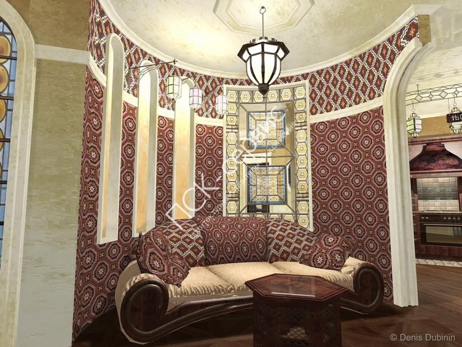 Лепнина в Восточном стиле