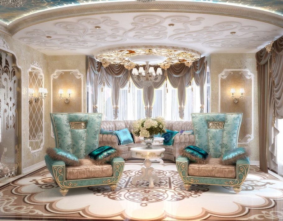 Шикарная гостиная