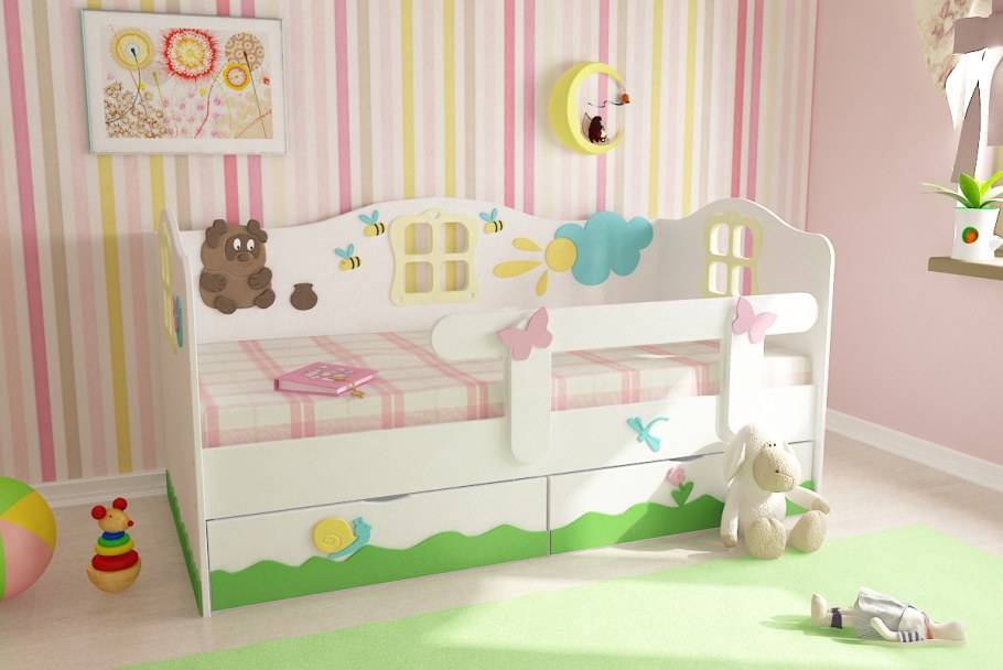 Кровать Винни Дубок