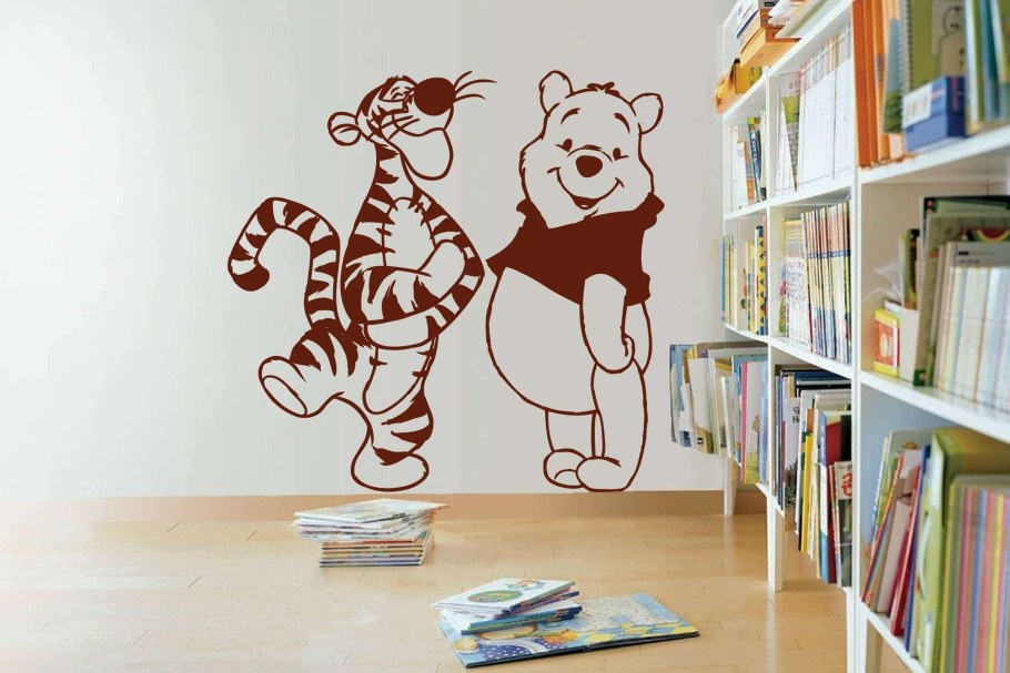 Трафареты для декора стен в детской