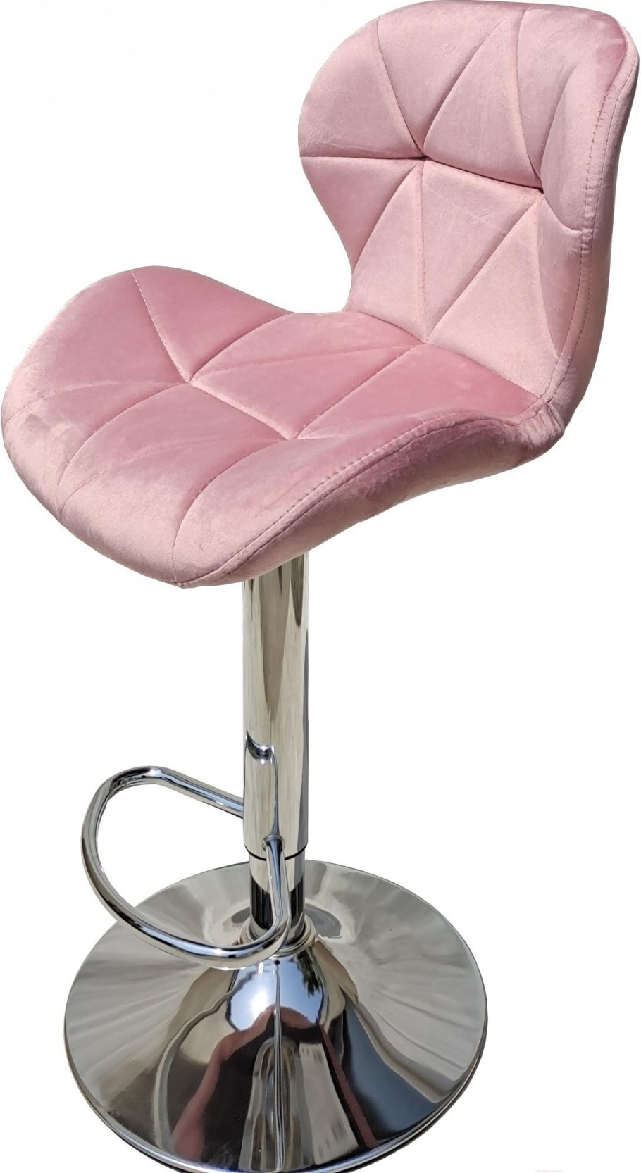 Стул барный mio Tesoro Грация BS-035 белый/хром