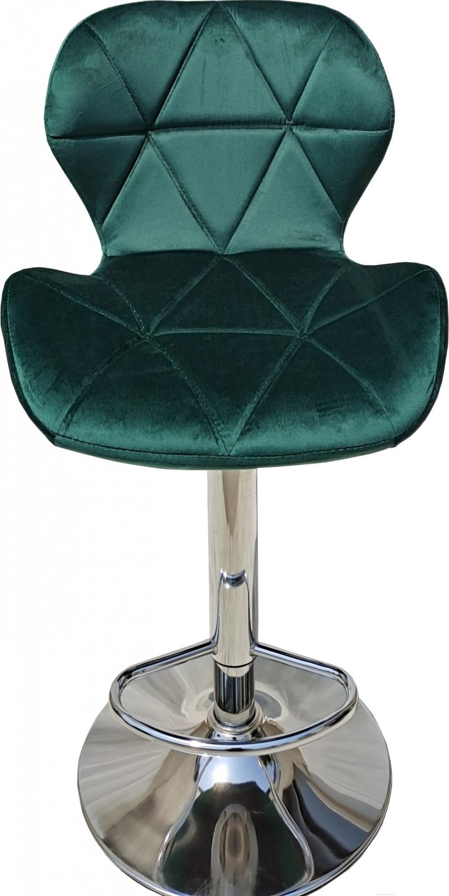 Стул барный mio Tesoro Грация BS-035 белый/хром