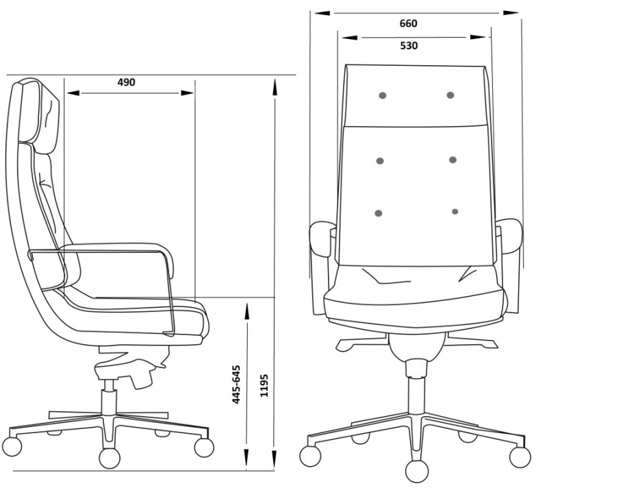 Кресло для руководителя dao
