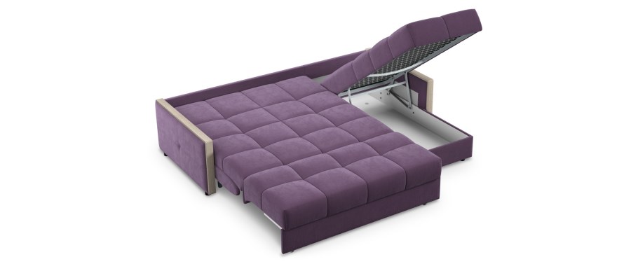 Диван угловой аккордеон Мадрид 125