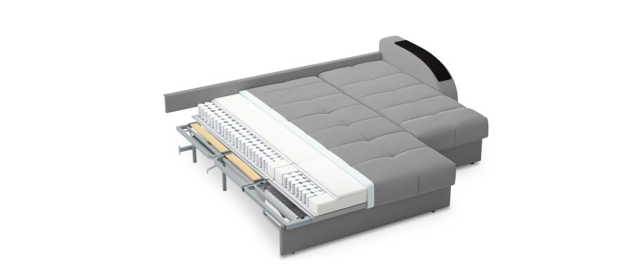 Диван угловой аккордеон Даллас 018 Moon trade