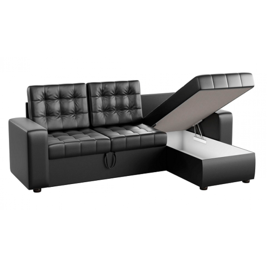 Диван Камелот угловой кожаный