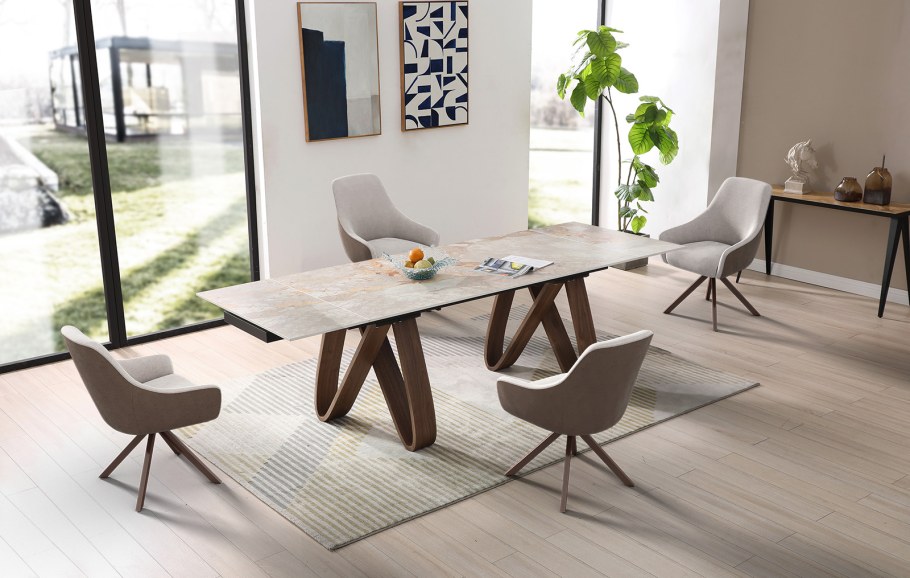 Стол Toledo + 4 стула Joss