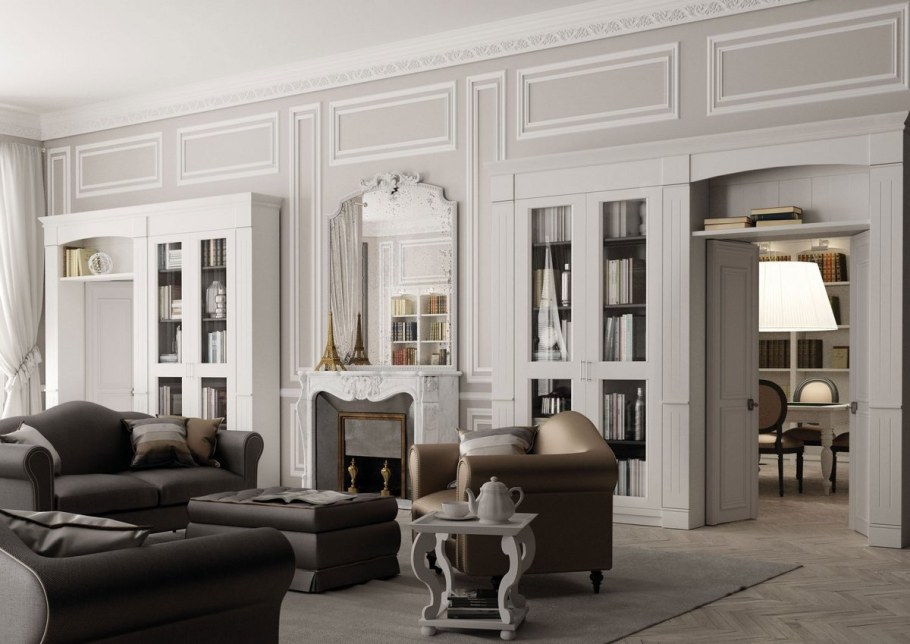Парижская классика в интерьере