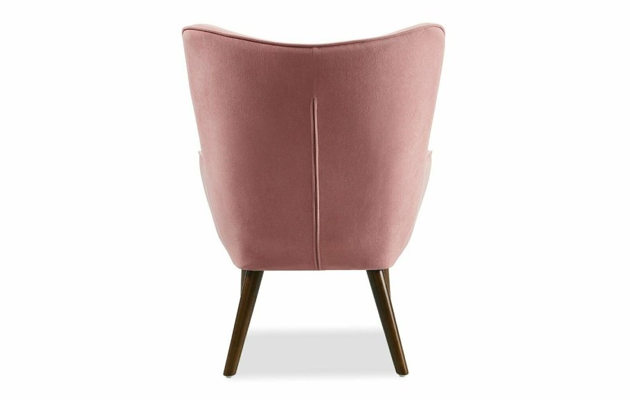 Кресло Hygge, коралловый/орех