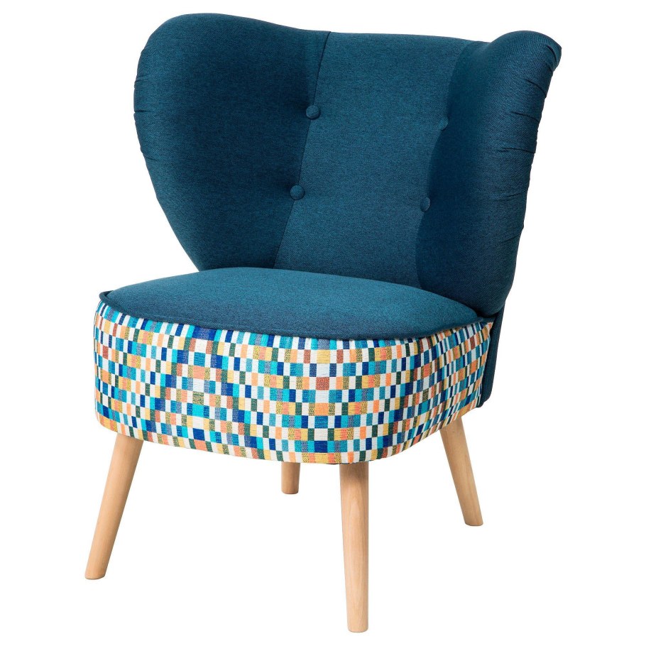 Голубое кресло икеа