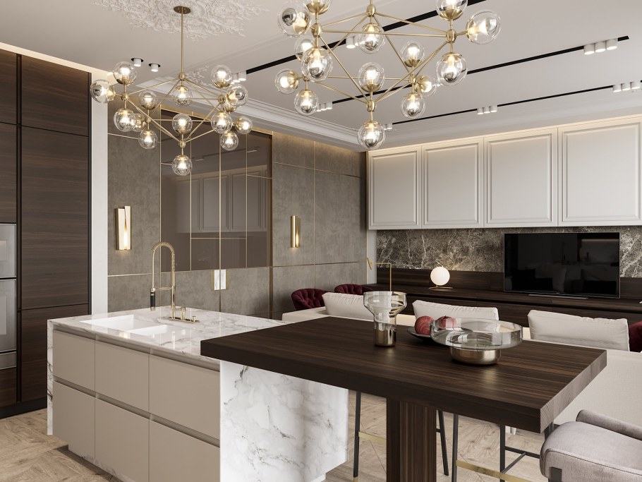 Минимализм с элементами арт деко