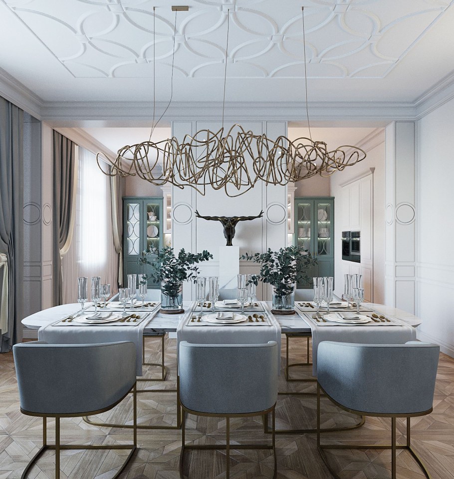 Жан Луи Денио интерьеры кухни