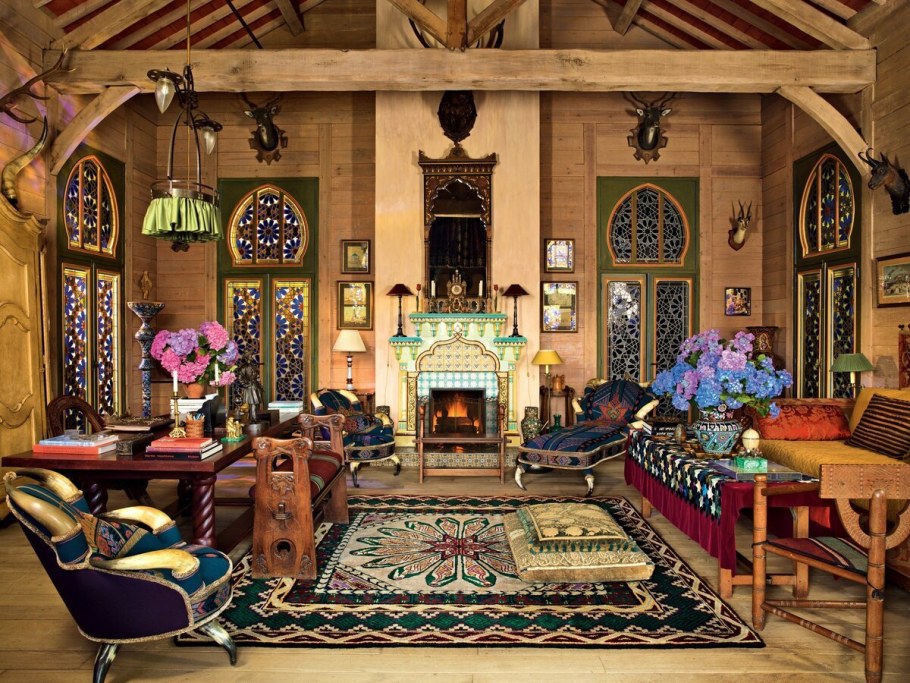 Дача Ив сен Лорана в Марокко