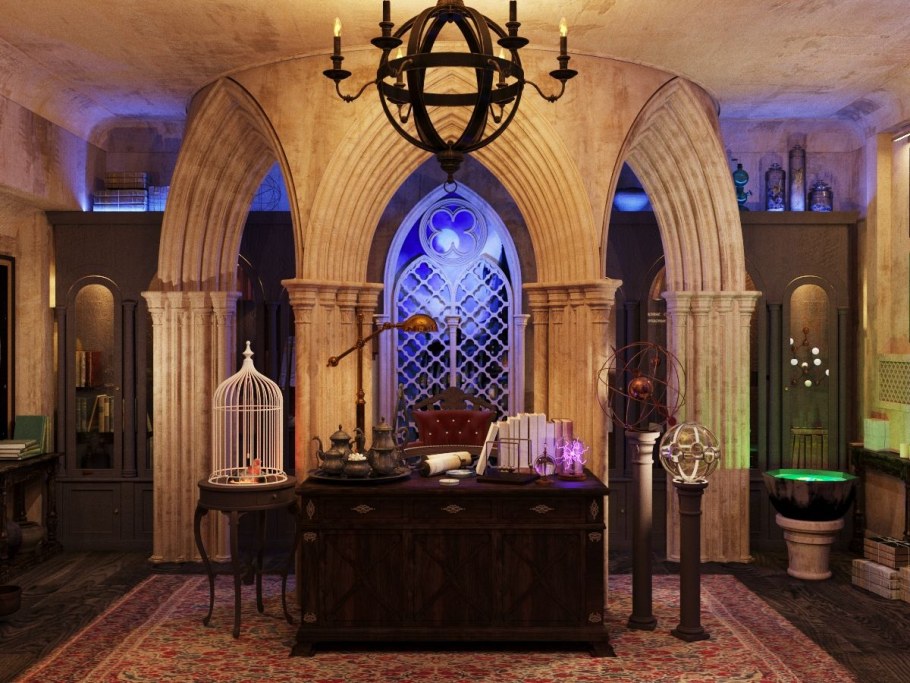 Гарри Поттер кабинет Дамблдора