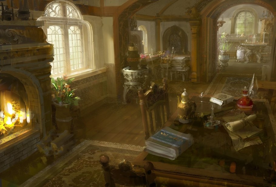 Магический интерьер