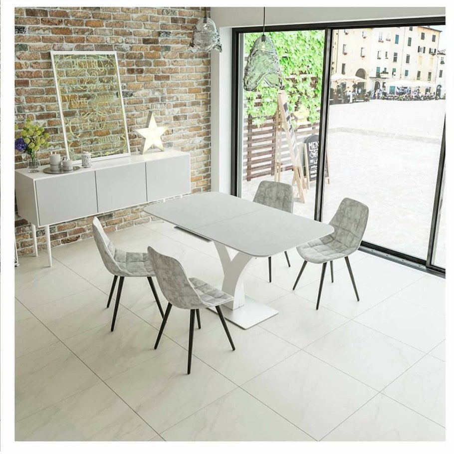 Стол France 140 Pietra Grey CER