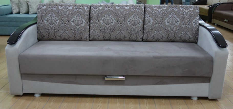 Диван талисман 1м Флора Дамаск Браун